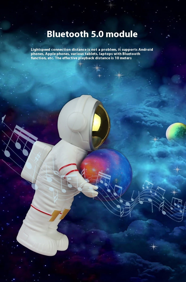 Proyector Astronauta AstroNoche™ — Galaxias con Altavoz Bluetooth