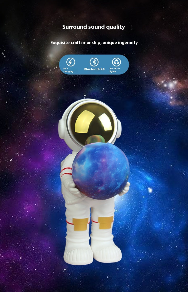 Proyector Astronauta AstroNoche™ — Galaxias con Altavoz Bluetooth