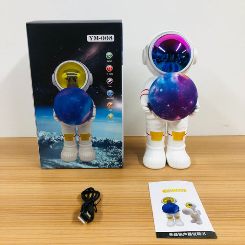 Proyector Astronauta AstroNoche™ — Galaxias con Altavoz Bluetooth